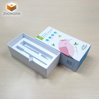 Boîte d'emballage en papier dur de produit électronique à motifs de luxe personnalisé en gros d'usine pour batterie externe
