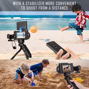 4K Vlog Digital Camcorder, With Tripod 16X 3.0" Display <b>Card</b> up to 128GB - Product Image 4