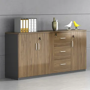 2.4m Large Office Project Modern Wooden Office Home Living Room Furniture Storage File Side Table Drawer Cabinets