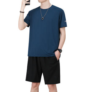 Camiseta Deportiva Personalizada con Logotipo, Nueva, de Secado Rápido, Transpirable, de Manga Corta, para Hombre, para Correr, Hacer Ejercicio, Verano 2025 - Product Image 1