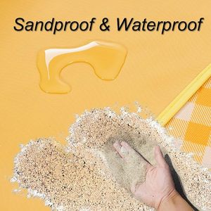 <strong>Outdoor</strong> Extra <strong>Large</strong> Picnic <strong>Mat</strong> Camping Blanket Beach Blanket Foldable Waterproof Sand Picnic <strong>Mat</strong> - Product Image 3