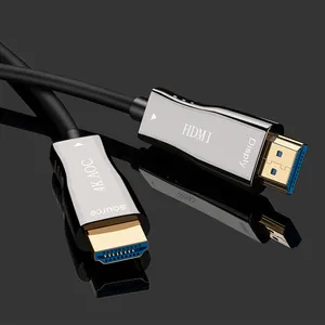 Optical Fiber HDMI Cable Support 4K 60Hz YUV 4:4:4 For HDTV HDR ARC 1m 3m 5m 10m 15m 20m 30m 40m 50m 100m AOC Cable