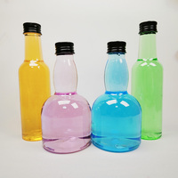 Fabricant de bouteilles de vin 30ml 50ml 60ml 100ml 125ml 150ml 175ml 250ml 330ml 750ml Bouteille de liqueur en plastique PET