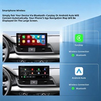 Écran tactile central monté sur le tableau de bord, grand écran de navigation automobile pour Audi Q5L 2018-2021, CarPlay sans fil, Android Auto