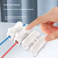 Connexion rapide S-LD3007 Type de presse Bornier Connecteur de sécurité et de protection à deux fils avec fonctions d'amarrage