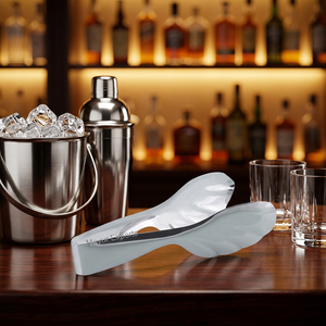 Pinces à glace en acier inoxydable Mayur Exports Modèle 7040 Outils de bar modernes Poignée durable pour usage en restaurant - Product Image 4