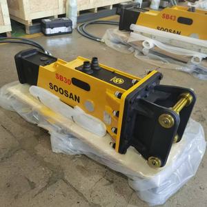 Marteau hydraulique silencieux modèle SB30 avec moteur, diamètre de la pointe de 53 mm, pour excavatrices de 2,5 à 4,5 tonnes, garantie 1 an - Product Image 6