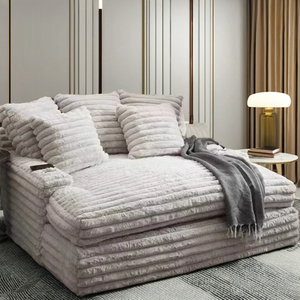 Modern lüks gri rahat sinema uyuyan kanepe kumaş koltuk takımı oturma odası sıkıştırılmış mobilya kanepe seti - Product Image 2