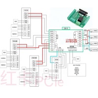 Carte de contrôle de mouvement PCIE Nc Studio, adaptateur d'interface CNC, carte de rupture pour fraiseuse