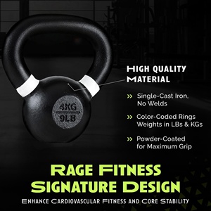 Kettlebell en fonte de haute qualité – Meilleur prix pour l'entraînement et le fitness – Poids libres - Product Image 2
