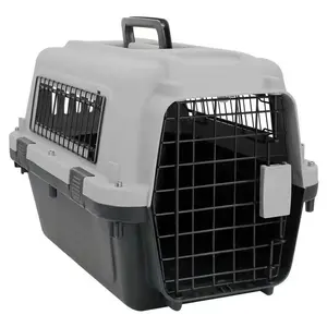Vente directe d'usine Portable chat chien Aviation boîte de Transport pliable empilable Pet extérieur voyage étui de transport