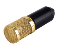 Microphone à condensateur sans fil omnidirectionnel professionnel à suppression de bruit, certifié CE, pour enregistrement, directement de l'usine