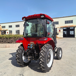 New Farming máy kéo Euro 5 CE <span class=keywords><strong>EPA</strong></span> động cơ 80hp 90 HP 100HP bốn bánh Máy kéo với backhoe Excavator - Product Image 4