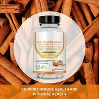 HDK OEM ODM Marque Privée Capsules de Cannelle de Ceylan Berbérine Curcuma ACV 1000mg Vente en Gros Supplément Végétalien Halal