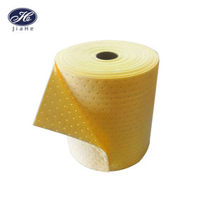 Rotoli assorbenti di colore giallo di sicurezza per la pulizia delle fuoriuscite chimiche - Product Image 3