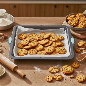 Stampo per torte in <span class=keywords><strong>Silicone</strong></span> 8 in 1 Set da forno in <span class=keywords><strong>Silicone</strong></span> per uso alimentare stampo per ciambelle in <span class=keywords><strong>Silicone</strong></span> antiaderente al calore <span class=keywords><strong>Muffin</strong></span> - Product Image 3