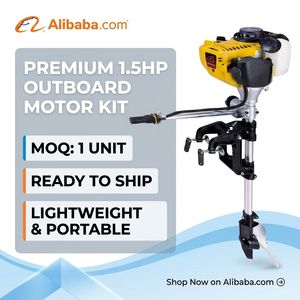 <span class=keywords><strong>Moteur</strong></span> hors-bord professionnel 1,5 CV 4 temps, propulsion à essence légère <span class=keywords><strong>pour</strong></span> kayaks et bateaux pneumatiques, MOQ 1 unité - Product Image 6