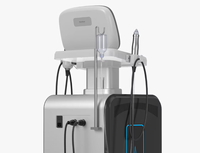 Appareil professionnel pour le visage, micro-irrigateur cutané à haute teneur en oxygène bleu