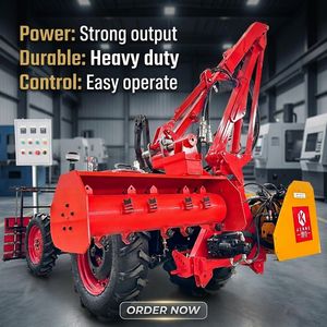 Cortadora de Madera Hidráulica de Servicio Pesado para Tractor con Enganche de 3 Puntos, Brazo de Pluma y Cuchillas Rotatorias, Personalizable OEM - Product Image 1