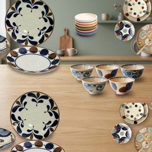 Ensemble d'ustensiles en céramique de 7 pièces d'occasion avec poignée en matériaux composites du Japon, compatible lave-vaisselle et four, vente en gros - Product Image 1