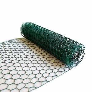 <span class=keywords><strong>Grillage</strong></span> hexagonal en fil de fer à faible teneur en carbone avec revêtement vert, pour poulailler rural et usage domestique - Product Image 4