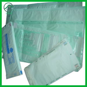 Bolsas de esterilización médica de papel azul con película compuesta para esterilización con óxido de etileno para instrumentos quirúrgicos - Product Image 3