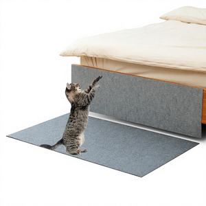 Protection Murale Auto-Adhésive Moderne Anti-Rayures pour Chats, Tapis en Nylon Recoupable pour Affûter les Griffes des Chats - Product Image 1