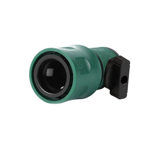 Acoplamiento de manguera de jardín Huabangshi de 16 mm, conexión rápida de plástico con interruptor para riego y lavado de autos - Product Image 2