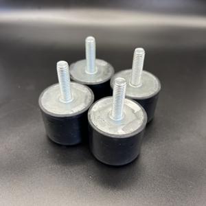 Support en caoutchouc haute élasticité absorbant les chocs, résistant à l'huile, isolateur de vibrations avec <span class=keywords><strong>goujon</strong></span> pour pompes et machines industrielles - Product Image 5