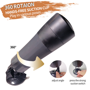 MELO Big Size 12-Speed <b>Vibration</b> Masturbation Cup Built-in Battery for Male Masturbator-Artificial Vagina Real Pussy Sex Toy - Product Image 2