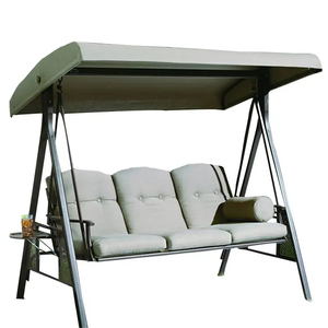 All'ingrosso sedie <span class=keywords><strong>da</strong></span> <span class=keywords><strong>giardino</strong></span> di alta qualità Patio caldo-vendita 3 posti <span class=keywords><strong>altalena</strong></span> - Product Image 1