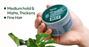 LUXLISS头发造型蜡私人标签产品头发造型保持加厚造型香脂男士发蜡凝胶 - Product Image 3