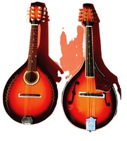 Instrument de musique mandoline 8 cordes design élégant à vendre étudiants adultes