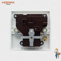 Luz indicadora de enchufe de pared de 5 orificios de color sólido al por mayor, interruptor cerrado de baquelita, fácil instalación, multifunción, voltaje máximo de 250V