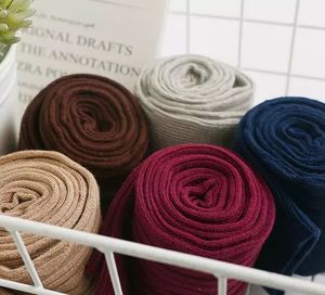 ストッキング愛らしいケーブルニットブーツソックス長冬用膝脚ウォーマー女性用太ももハイソックス - Product Image 3