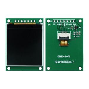 จอแสดงผล TFT LCD ขนาด 1.44 นิ้ว 7 พิน สีเขียว พร้อมแผงวงจรพิมพ์ (PCB) รุ่น ST7735 ความละเอียด 128x128 พิกเซล หน้าจอสีสี่เหลี่ยม  แบบ SPI Interface จอ LCD ขนาดเล็ก รุ่น L1149 - Product Image 2