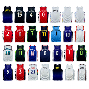 เสื้อบาสเก็ตบอลปี 2025 รุ่นใหม่ 77 ลูก้า ดอนซิช 15 นิโคลา โยคิช 34 ยานนิส อันเทโทคูมโป คุณภาพเยี่ยม ปักลายอย่างดี - Product Image 1