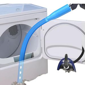 Herramientas Flexibles para Limpieza de Ductos y Eliminación de Pelusas, Manguera Retráctil para Aspiradora, Cepillo para Limpiar Ventilaciones de Secadora, Kit Compatible con la Mayoría de las Aspiradoras - Product Image 1
