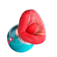 Vibrateur Oral Sensationnel avec 3 Modes de Succion et Mouvement de Baiser, Rechargeable pour Femmes