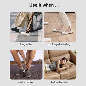 Ems/Hàng chục xách tay có thể gập lại chân Massager sử dụng nhà rung thiết bị điện tần số massage điện chân xung Massager Pad - Product Image 4