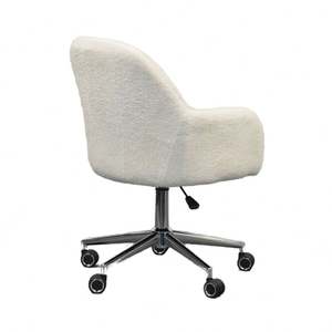 2025 nueva silla giratoria de lujo moderna, sillón decorativo ajustable en altura con pata de Metal para el tocador del hogar, sala de estar, oficina, estudio - Product Image 3