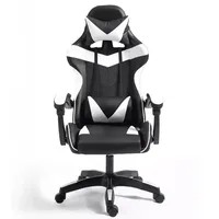 Chaise de bureau de luxe confortable et pivotante pour salle de sport électronique, chaise de jeu d'ordinateur