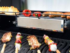 Chariot en acier en fonte pour barbecue, renforcement étanche, barbecue à gaz - Product Image 4