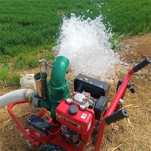 Portable Wheeled Diesel <b>Sprinkler</b> Pump Agricultural Farm Water <b>Irrigation</b> Machine - Product Image 5