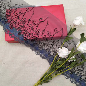 Ren Cổ Điển hai tông màu với dòng hoa hồng hoa văn ren trang trí 1yd công nghệ dệt hiểu biết phương Đông - Product Image 6