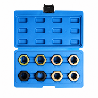 Kit de réparation de filetage d'axe 8 pièces M20 M22 M24 métrique SAE en matériau CRV pour axes endommagés