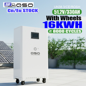 Batería de Litio Lifepo4 de 48V y 16kWh <span class=keywords><strong>para</strong></span> Almacenamiento Solar, QSO 51.2V 314Ah 16Kw 15Kwh 15 16 17 18 Kwh KW 17Kw 18Kw 18Kwh 17Kwh 2 4nrgy - Product Image 1