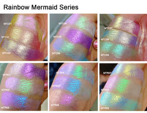 เครื่องสำอางกิ้งก่านางเงือกอายแชโดว์ผงสีหลวม - Product Image 6