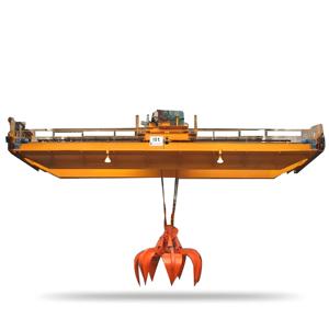 เครนแบบคานคู่ชนิด QZ คว้าถังเหนือศีรษะสำหรับเก็บโลหะที่ถูกทิ้ง - Product Image 6