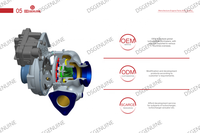 Nuevo motor diésel HE351VE ISB 6.7L turbocompresor 4309452 4955397